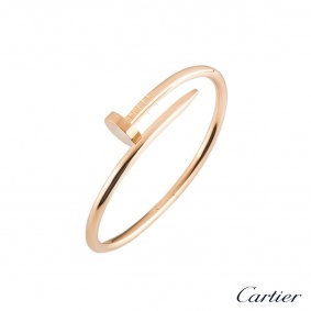 Cartier Rose Gold Juste Un Clou Bracelet Size 18 B6048118